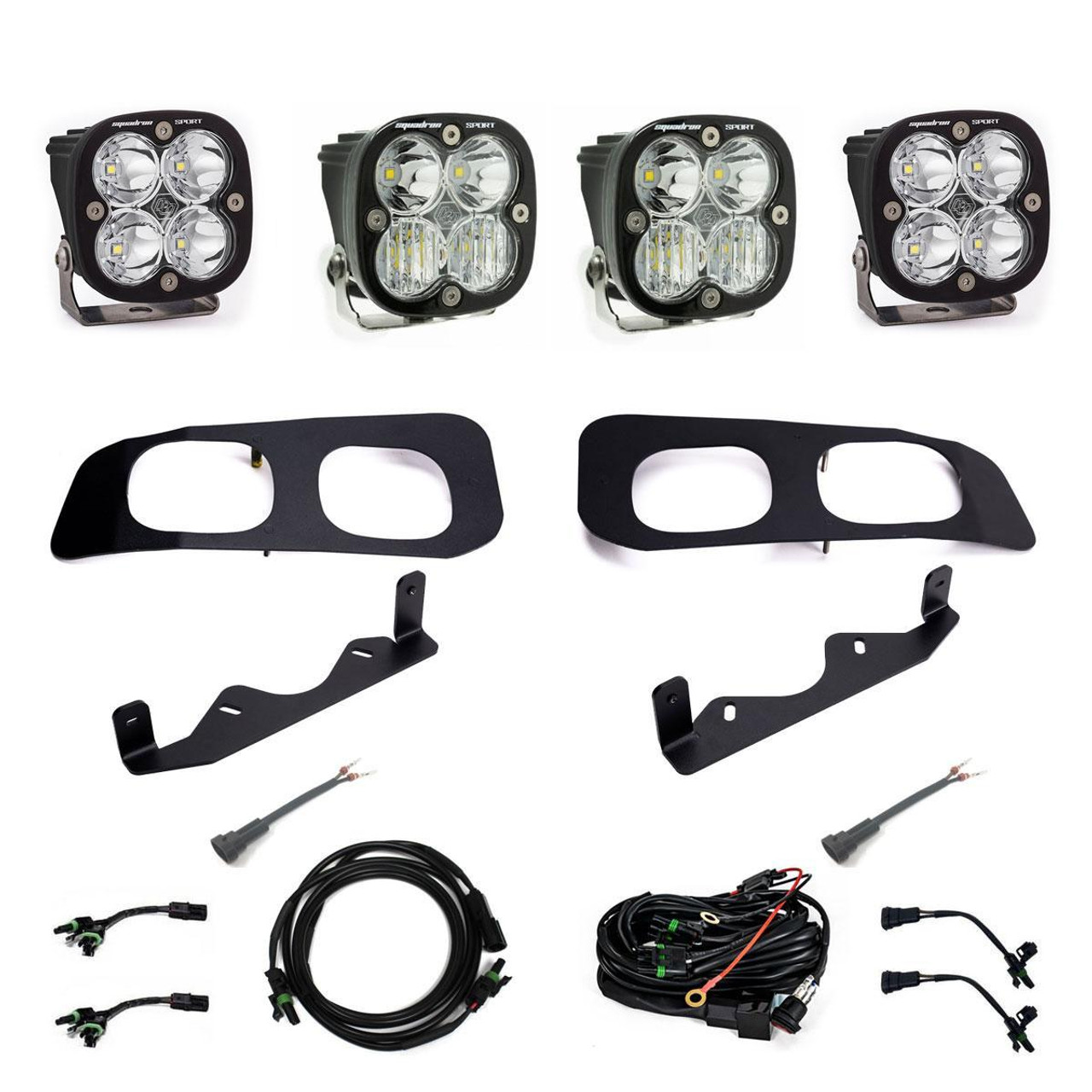 Squadron Sport Fog Pocket LED Light Kit, Dual, Multi Pattern | (23-24) Super Duty F-250/F-350  | 448257