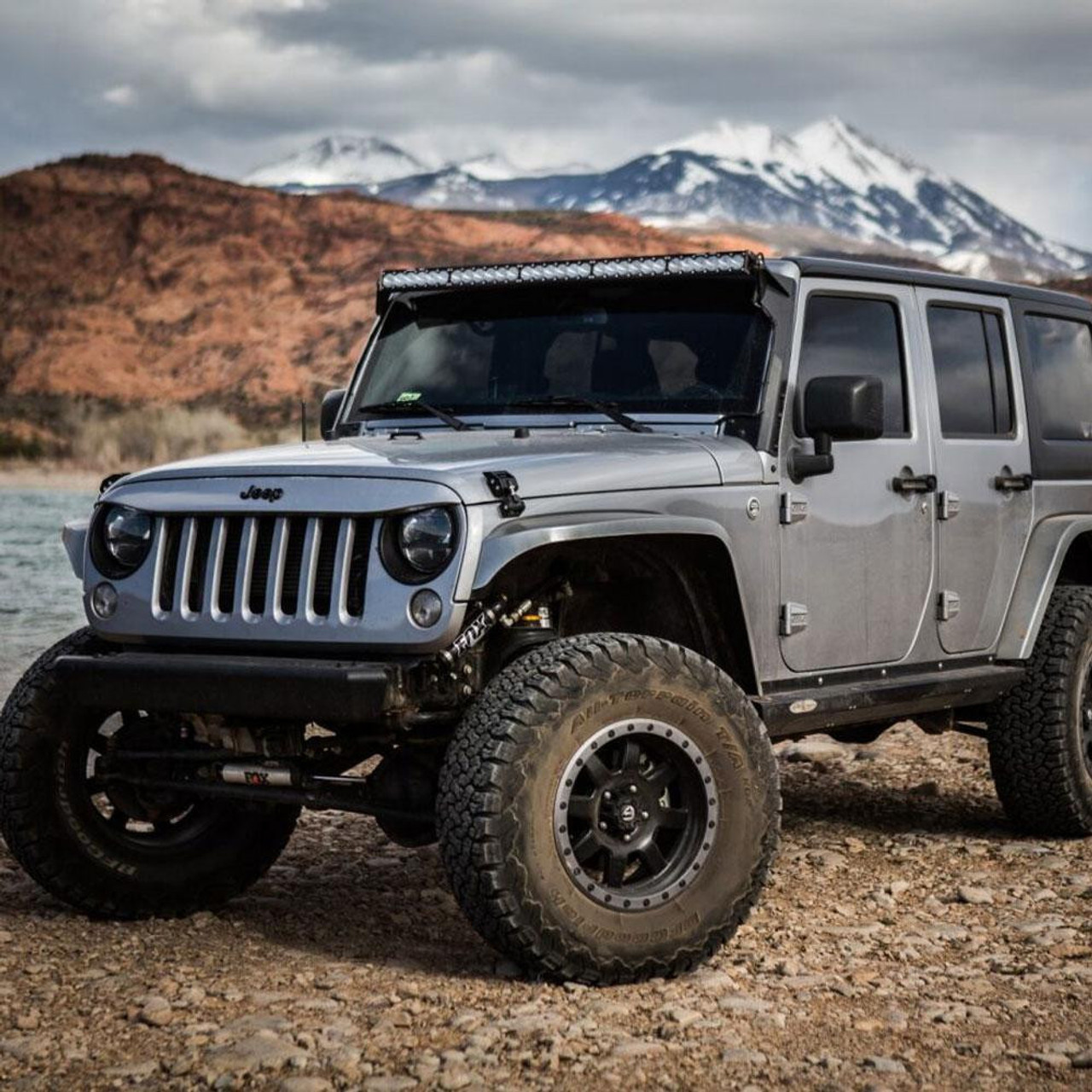 OnX6 LED Light Bar, 50" LED Light Bar, Driving/Cornering, Clear | (07-18) Wrangler JK  | 457503