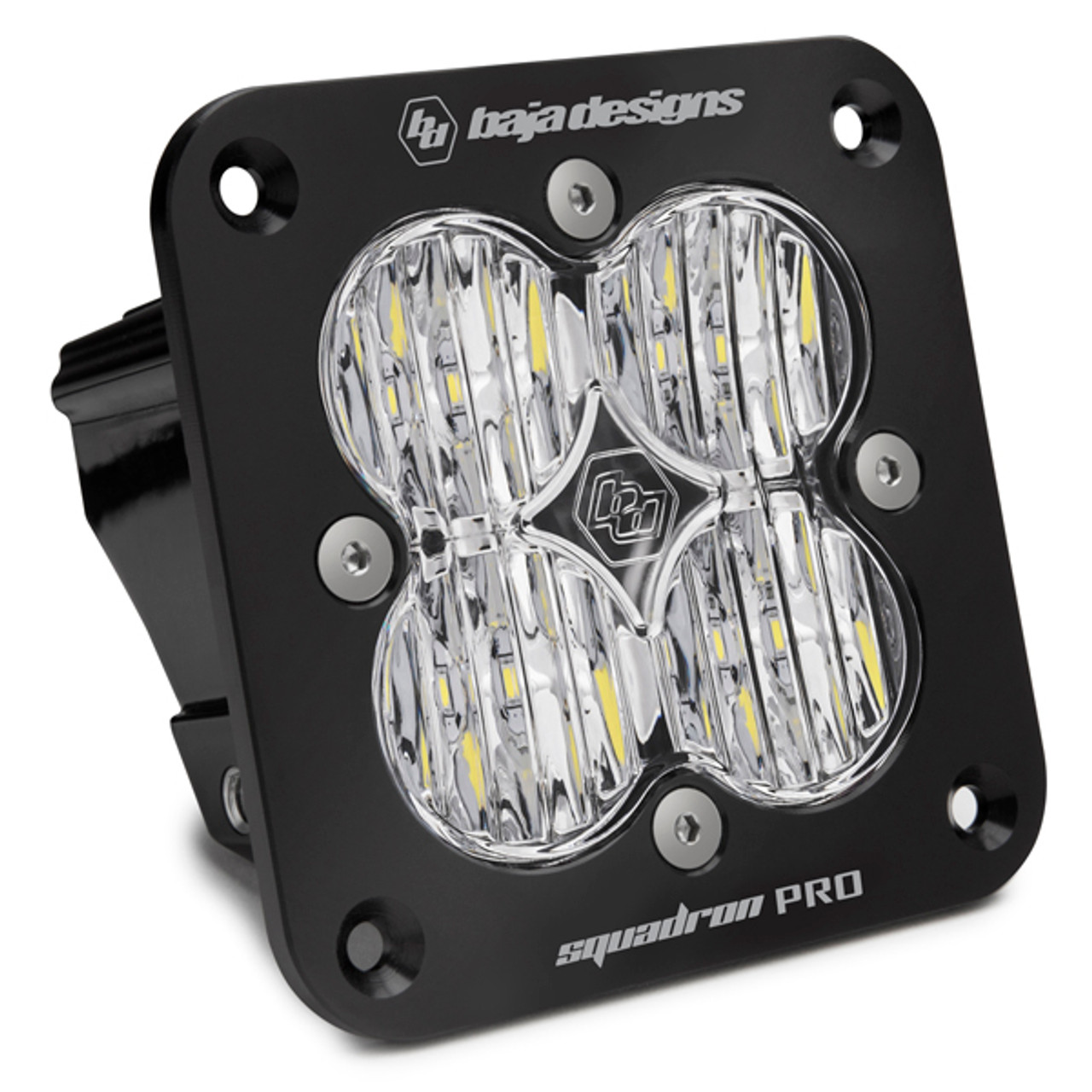 Squadron Pro Flush Mounted LED Pod Light, Wide/Cornering, Clear | Universal  | 491005