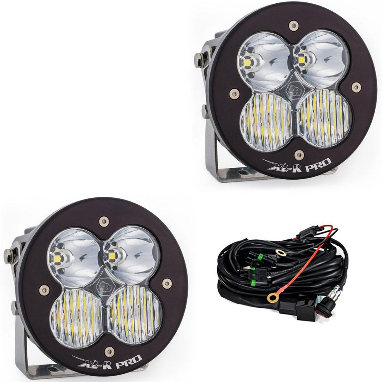 XL-R Pro LED Pod Light, Pair, Driving/Cornering, Clear | Universal  | 537803