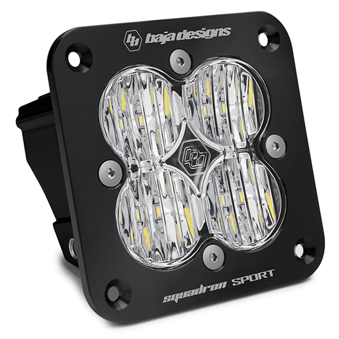 Squadron Sport Flush Mounted LED Pod Light, Wide/Cornering, Clear | Universal  | 551005