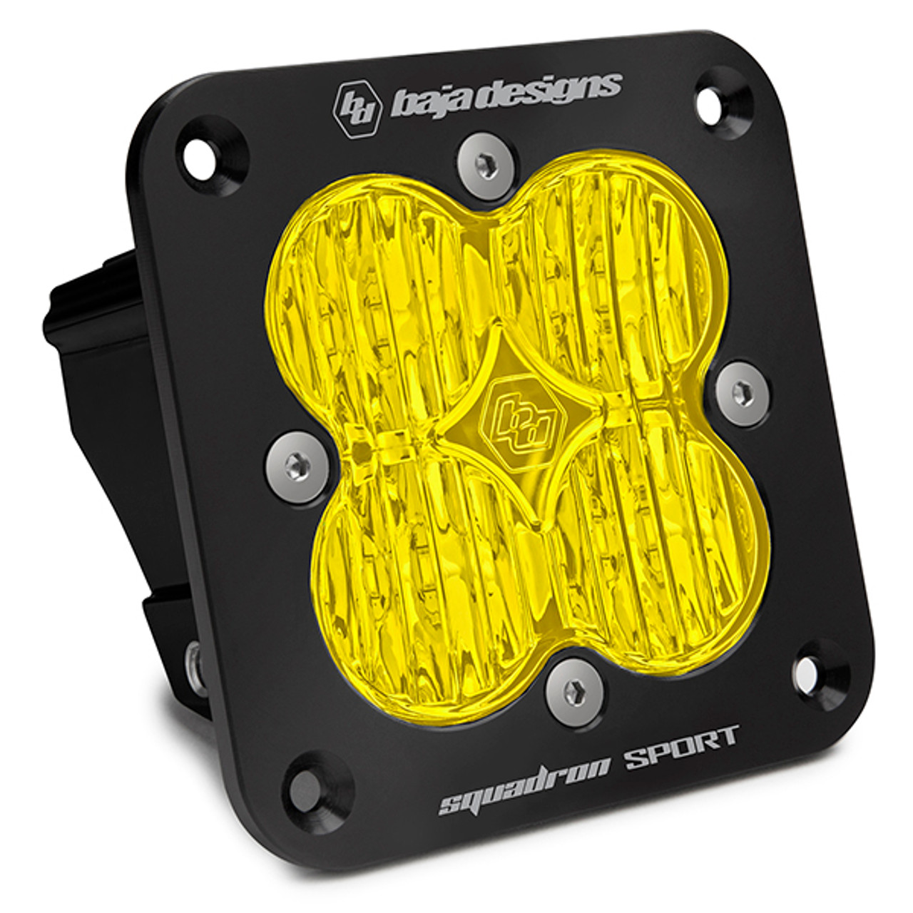 Squadron Sport Flush Mounted LED Pod Light, Wide/Cornering, Amber | Universal  | 551015