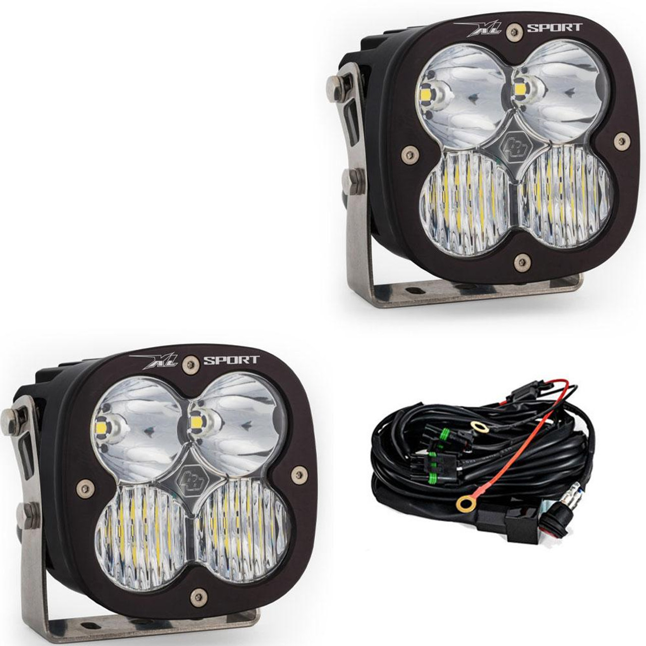 XL Sport LED Pod Light, Pair, Driving/Cornering, Clear | Universal  | 567803