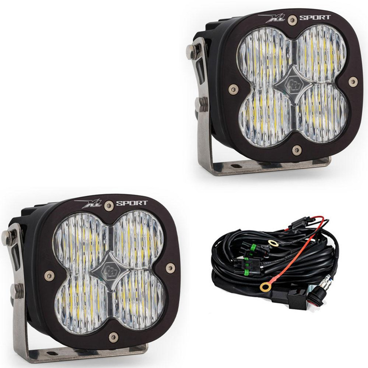 XL Sport LED Pod Light, Pair, Wide/Cornering, Clear | Universal  | 567805