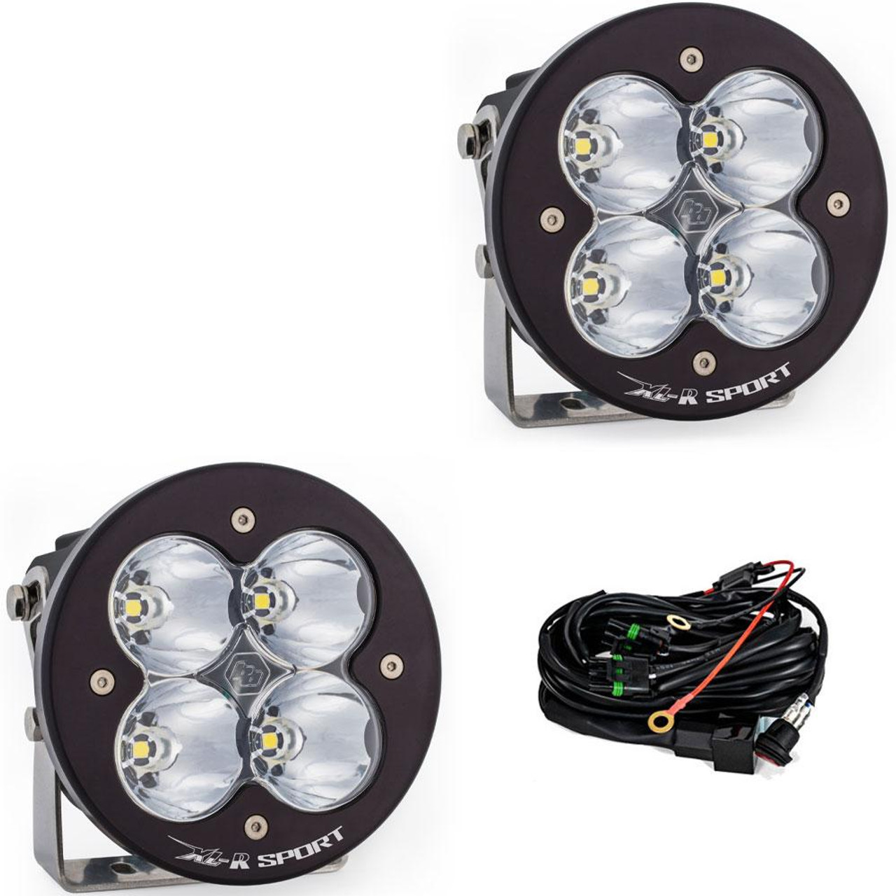 XL-R Sport LED Light Pod, Pair, Spot, Clear | Universal  | 577801