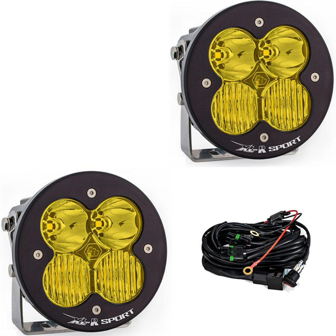XL-R Sport LED Light Pod, Pair, Driving/Cornering, Amber | Universal  | 577813