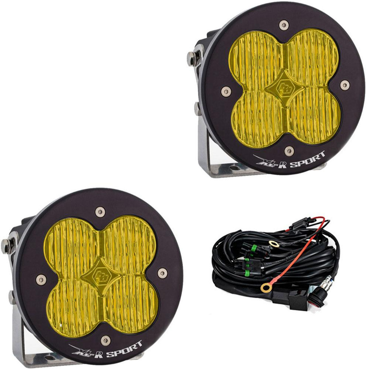XL-R Sport LED Light Pod, Pair, Wide/Cornering, Amber | Universal  | 577815