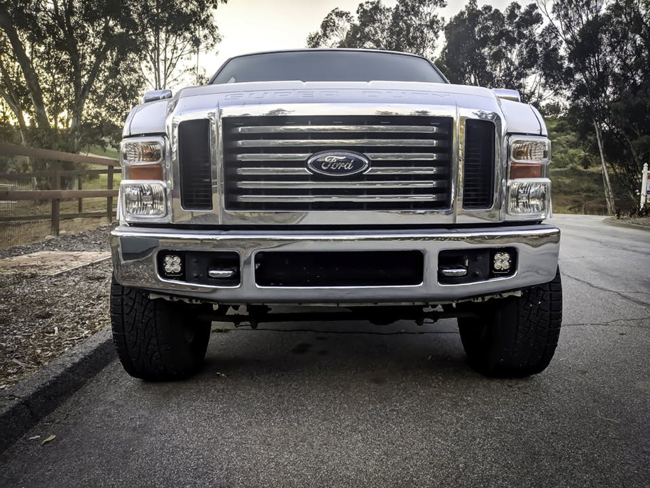 Squadron SAE Fog Pocket LED Light Kit Fog, Amber, Fog, Amber | (99-10) Super Duty F-250/F-350  | 630822