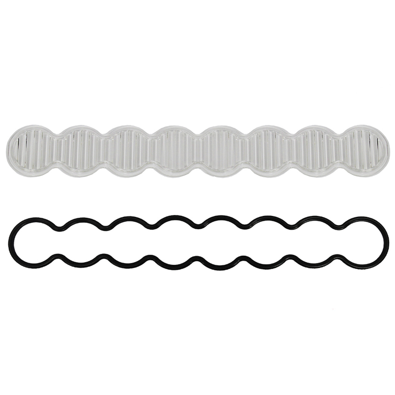 S8 Light Bar Lens Kit, 10" Light Bar, Wide/Cornering, Clear | Universal  | 708304