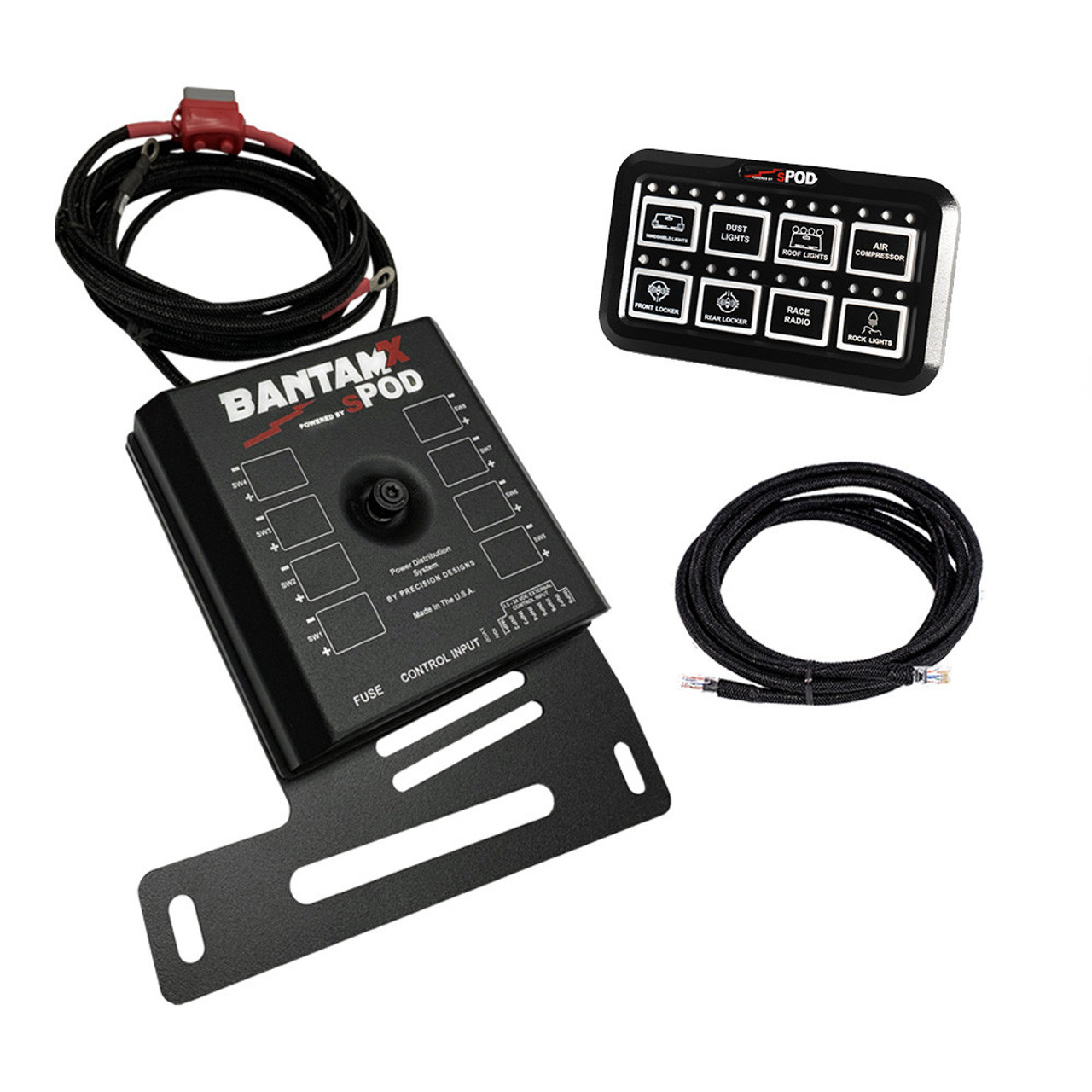 BantamX HD Accessory Control System | (07-18) Wrangler JK, 2018 Wrangler JL  | 870020