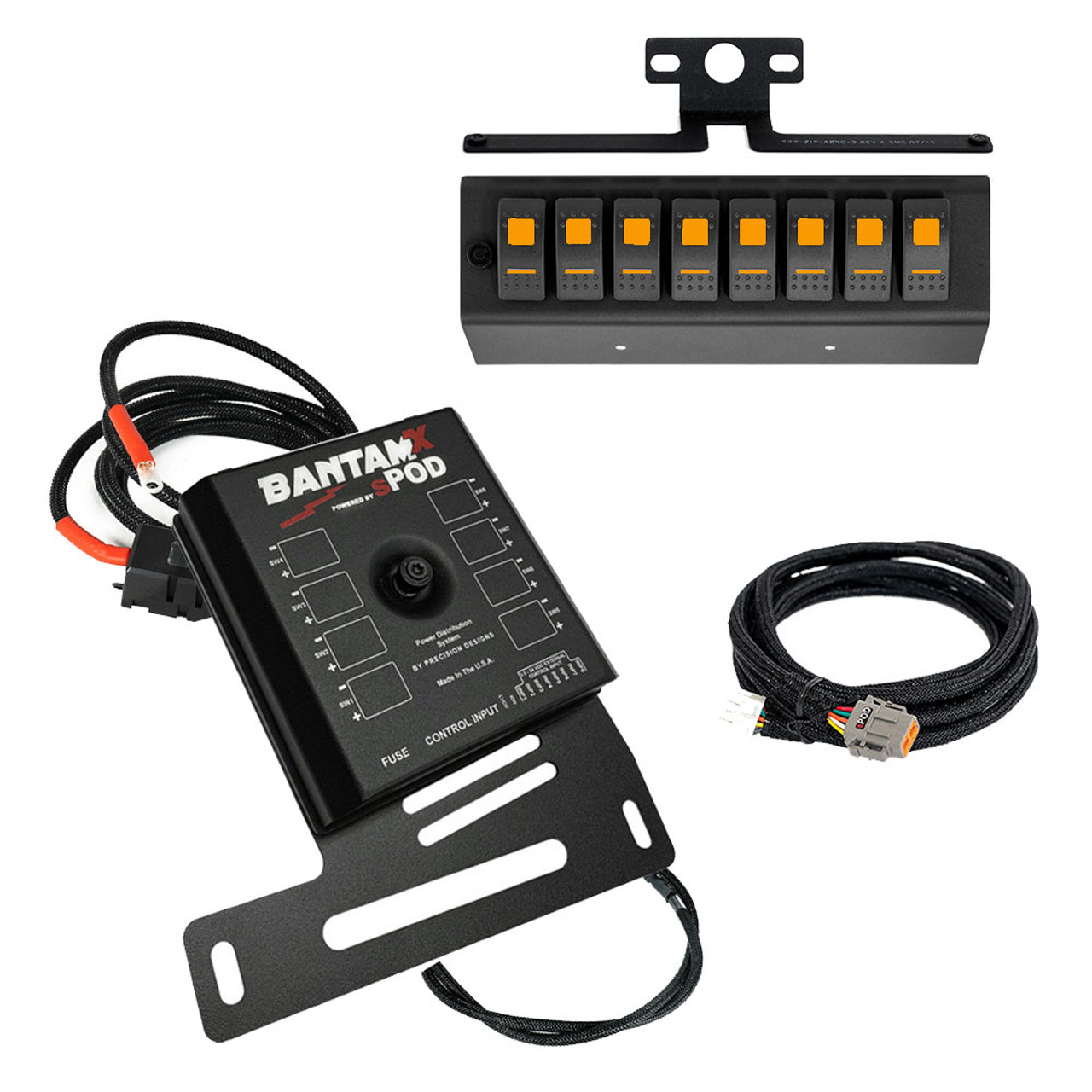 BantamX Accessory Control System, Amber | (07-08) Wrangler JK  | 870050