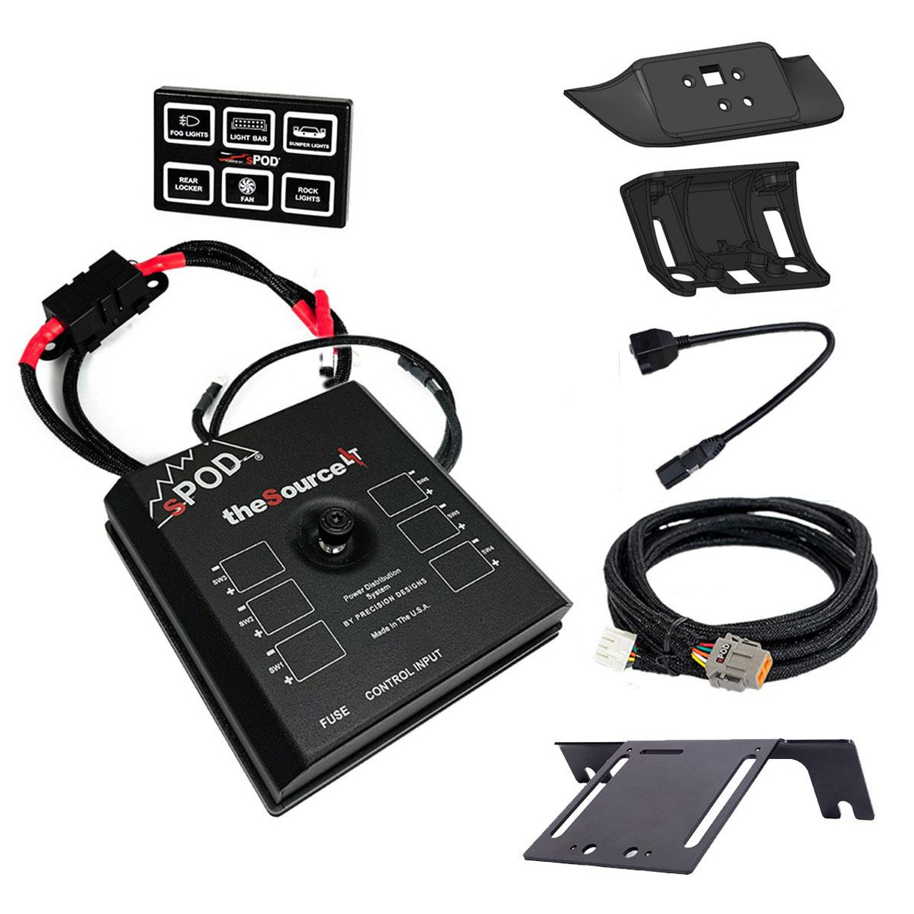 SourceLT Mini6 Accessory Control System | (23-24) Super Duty F-250/F-350  | 870142