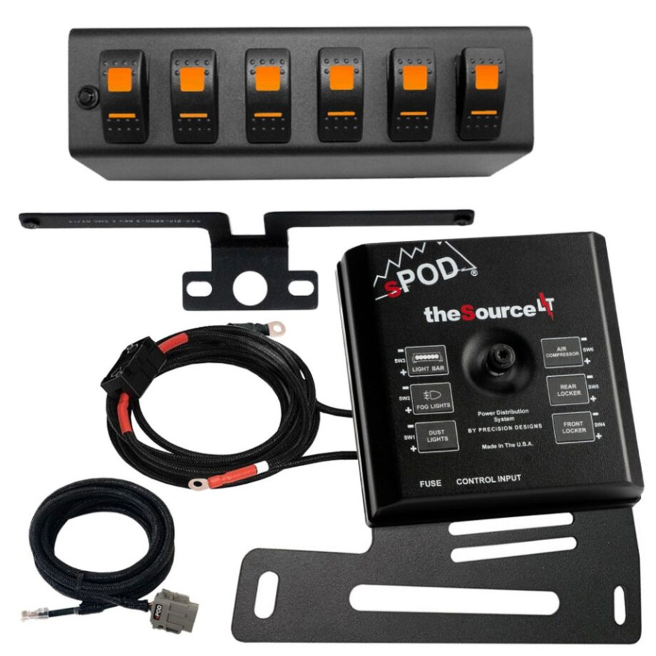 SourceLT Accessory Control System, Amber | (07-08) Wrangler JK  | 873100