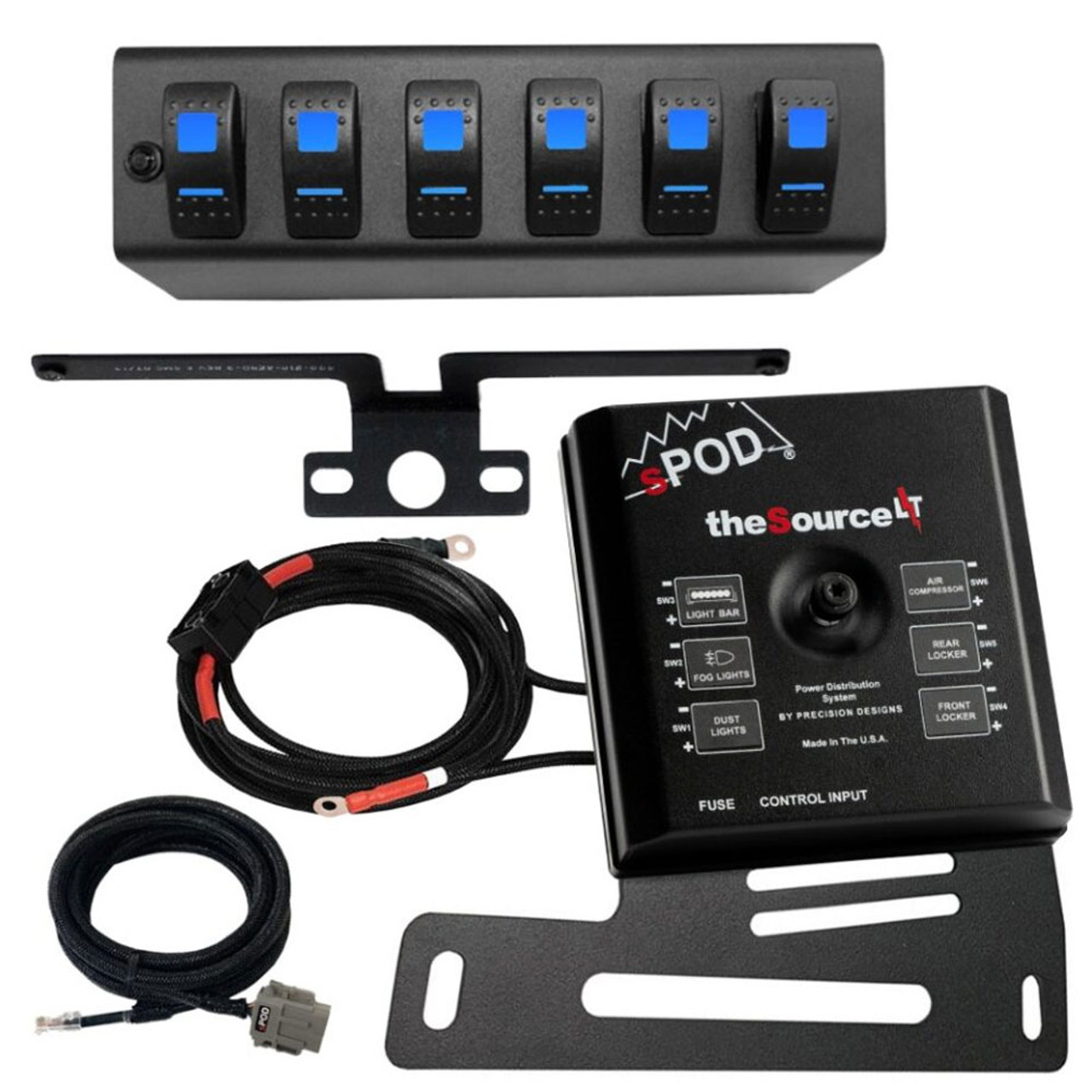 SourceLT Accessory Control System, Blue | (07-08) Wrangler JK  | 873110