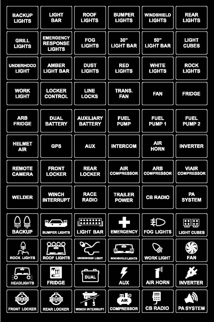 HD Switch Panel Add On, 8-Circuit Systems | Universal  | 8800HDADD
