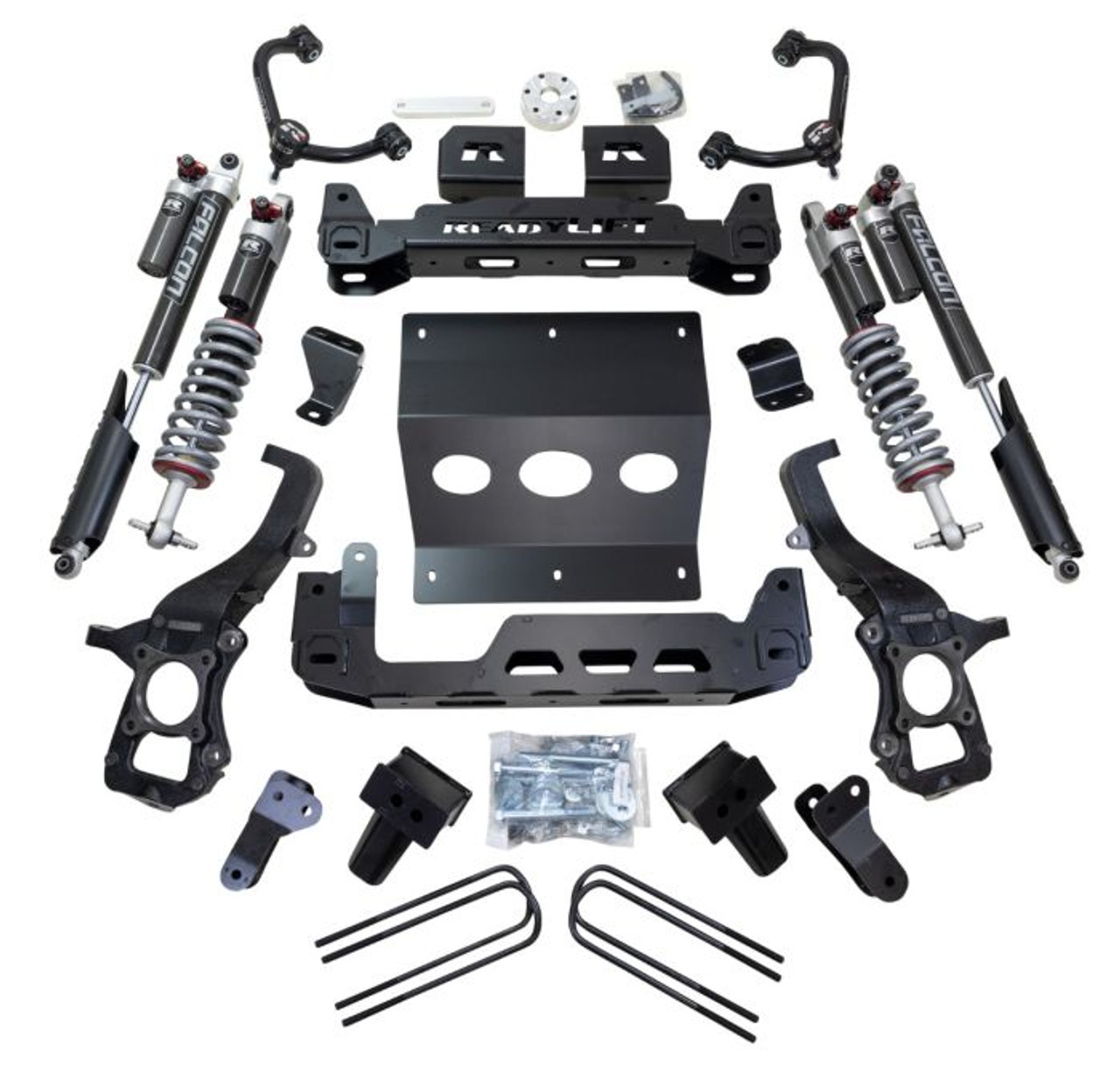 6'' MAX3.3 Suspension System, With Falcon 3.3 Monotube Struts/Shocks | (21-24) F-150, 4WD | 42-21640