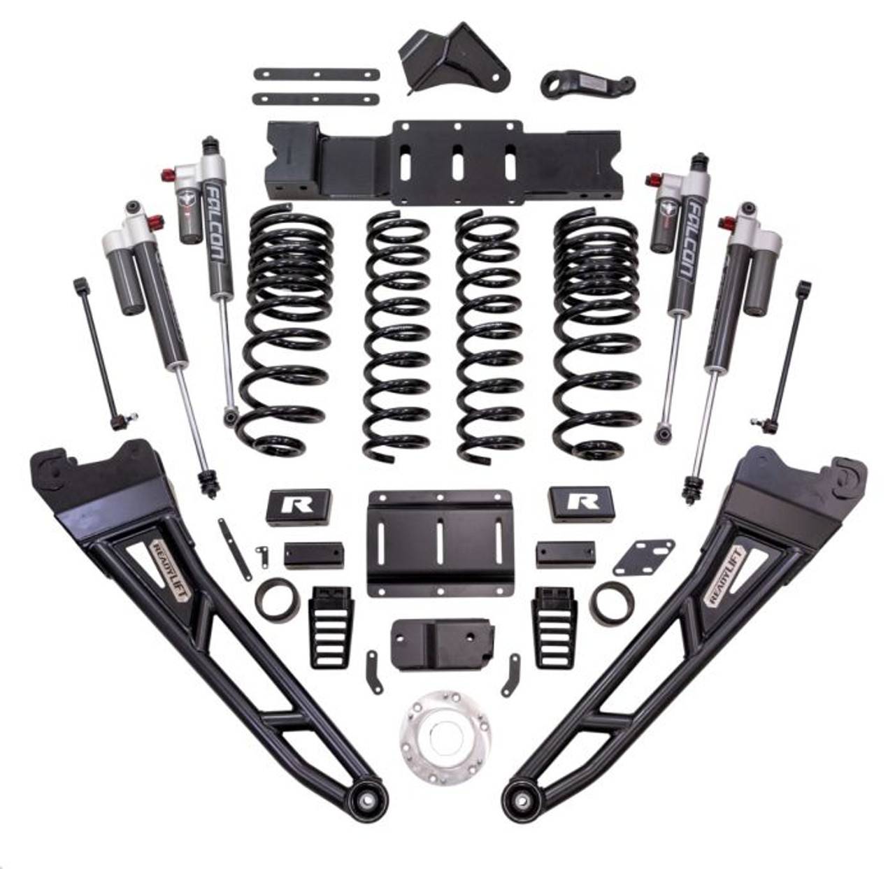 6'' MAX3.3 Suspension System, With Falcon 3.3 Shocks | (19-24) Ram 2500, 4WD | 43-19642