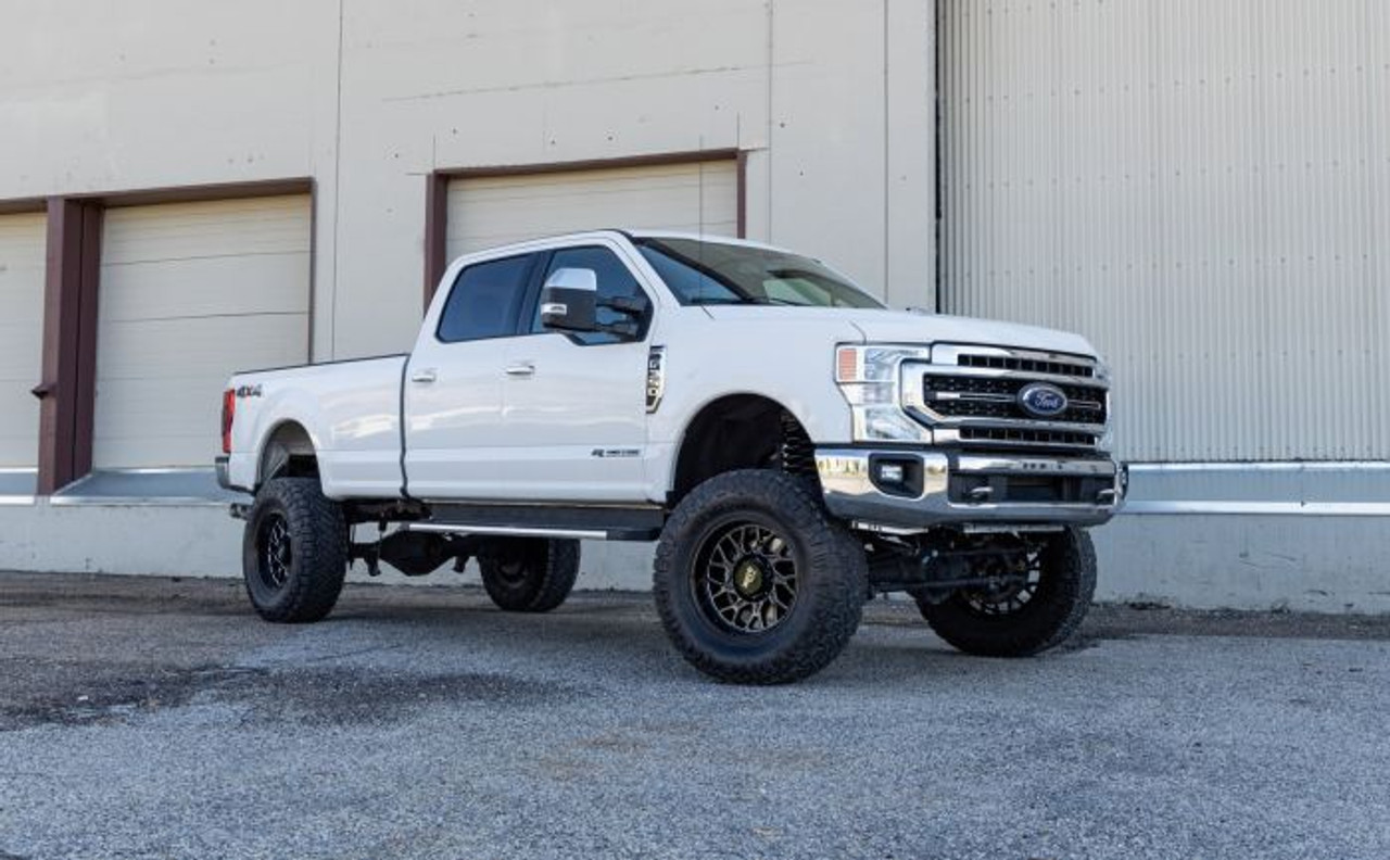 8.5'' Lift Kit, With Falcon Shocks, Dual Steering Stabilizer, and Tubular Radius Arms | (17-22) Super Duty F-250/F-350, Diesel, 4WD | 49-27851