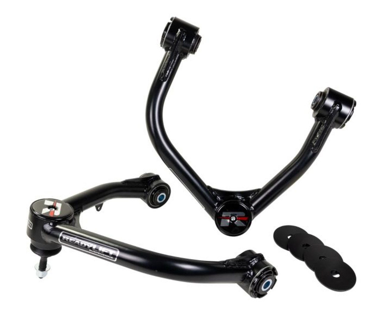 Upper Control Arms, Stock/Leveling & Big Lifts, New Bushings, High Angle Ball Joint | (19-24) Silverado/Sierra 1500, RWD/4WD | 67-39640