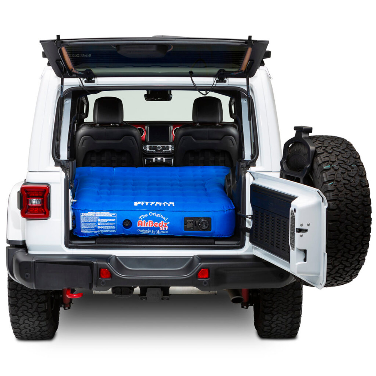 AirBedz Inflatable Air Mattress, Blue, Built in Pump,Rechargeable Battery | Jeep | PPI-BLU_XUV