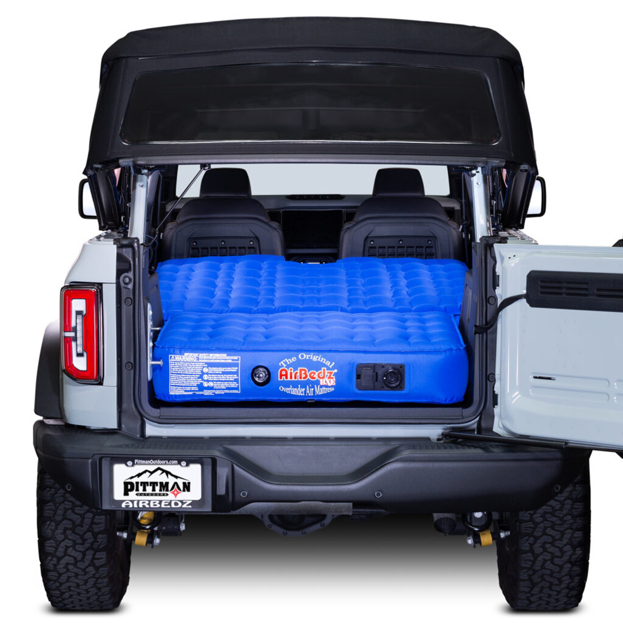 AirBedz Inflatable Air Mattress, 1 Piece, Built In Pump, Rechargeable | Bronco | PPI-BRONC