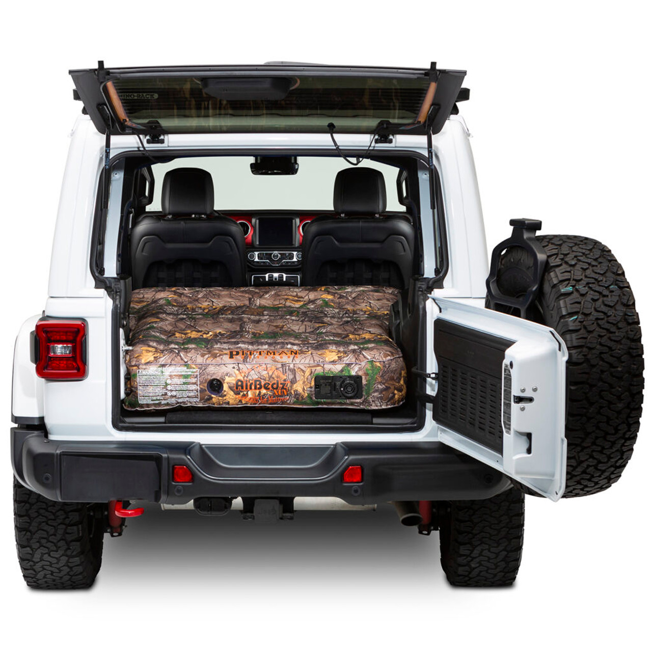 AirBedz Inflatable Air Mattress, Camo, Built in Pump, Rechargeable Battery | Jeep | PPI-CMO_XUV