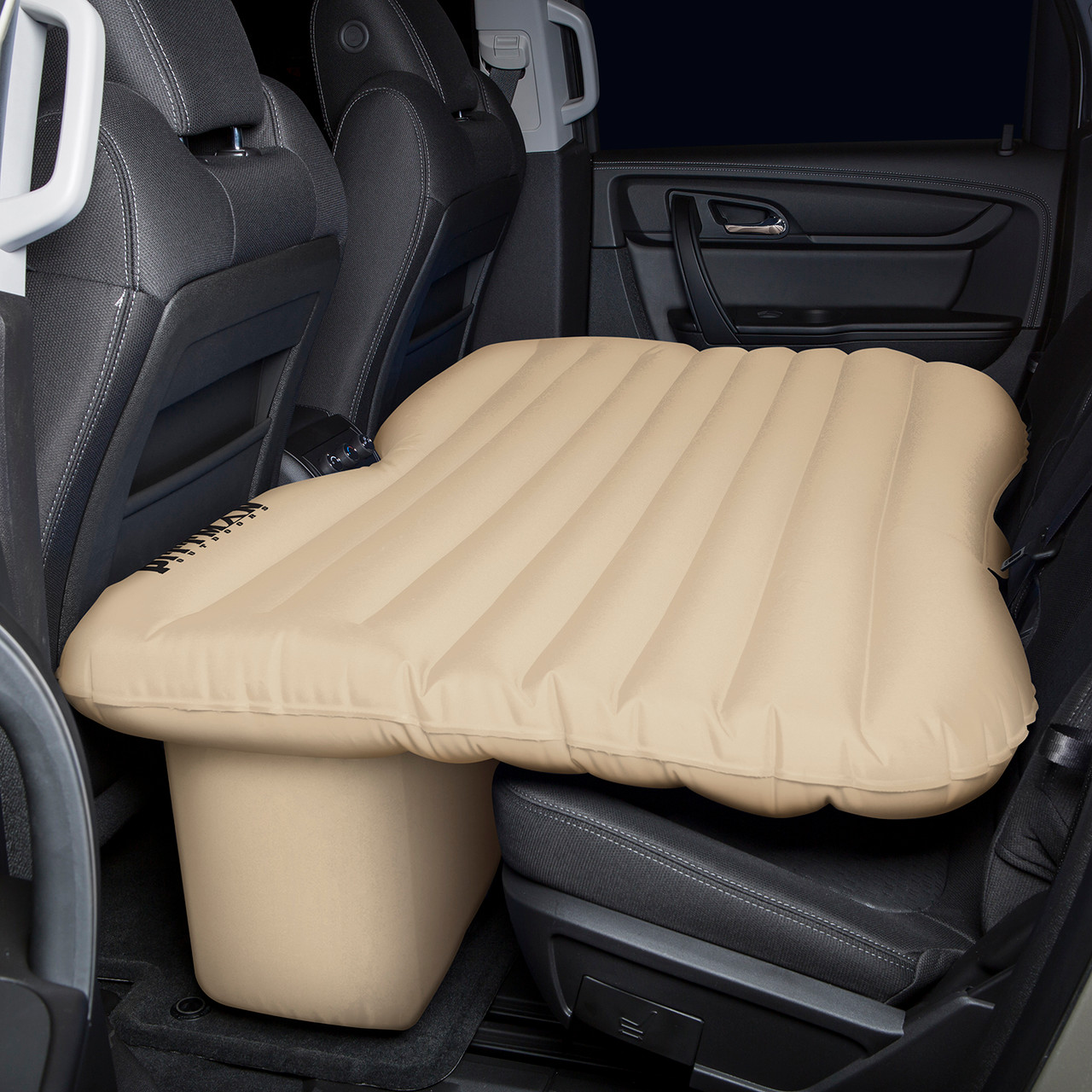 AirBedz Rear Seat Inflatable Air Mattress, Tan | SUV's & Full-size Trucks | PPI-TAN_TRKMAT