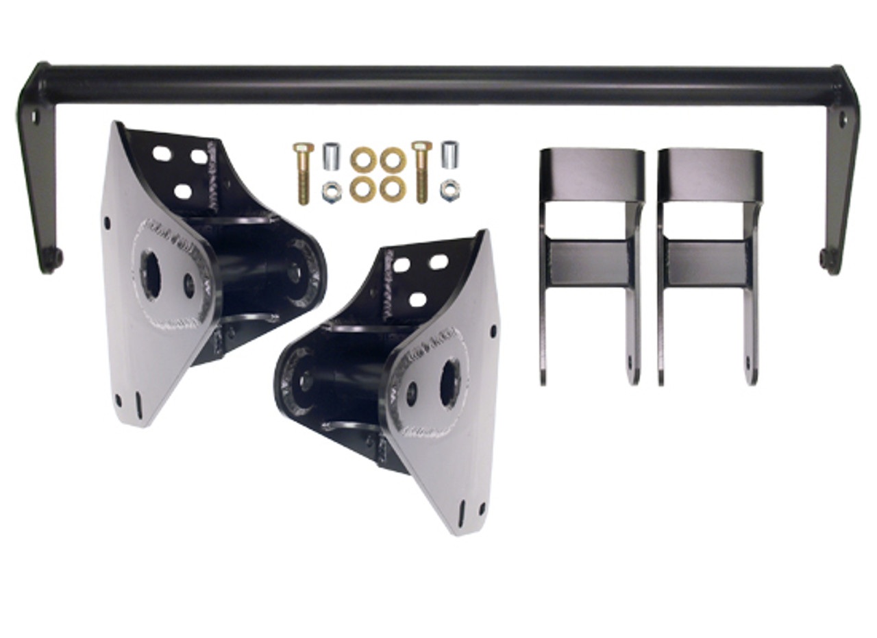 Icon Vehicle Dynamics | Front Drop Hanger Suspension System w/Bash Bar, 3" Lift | (00-04) Super Duty F-250/F-350 | K33000-99