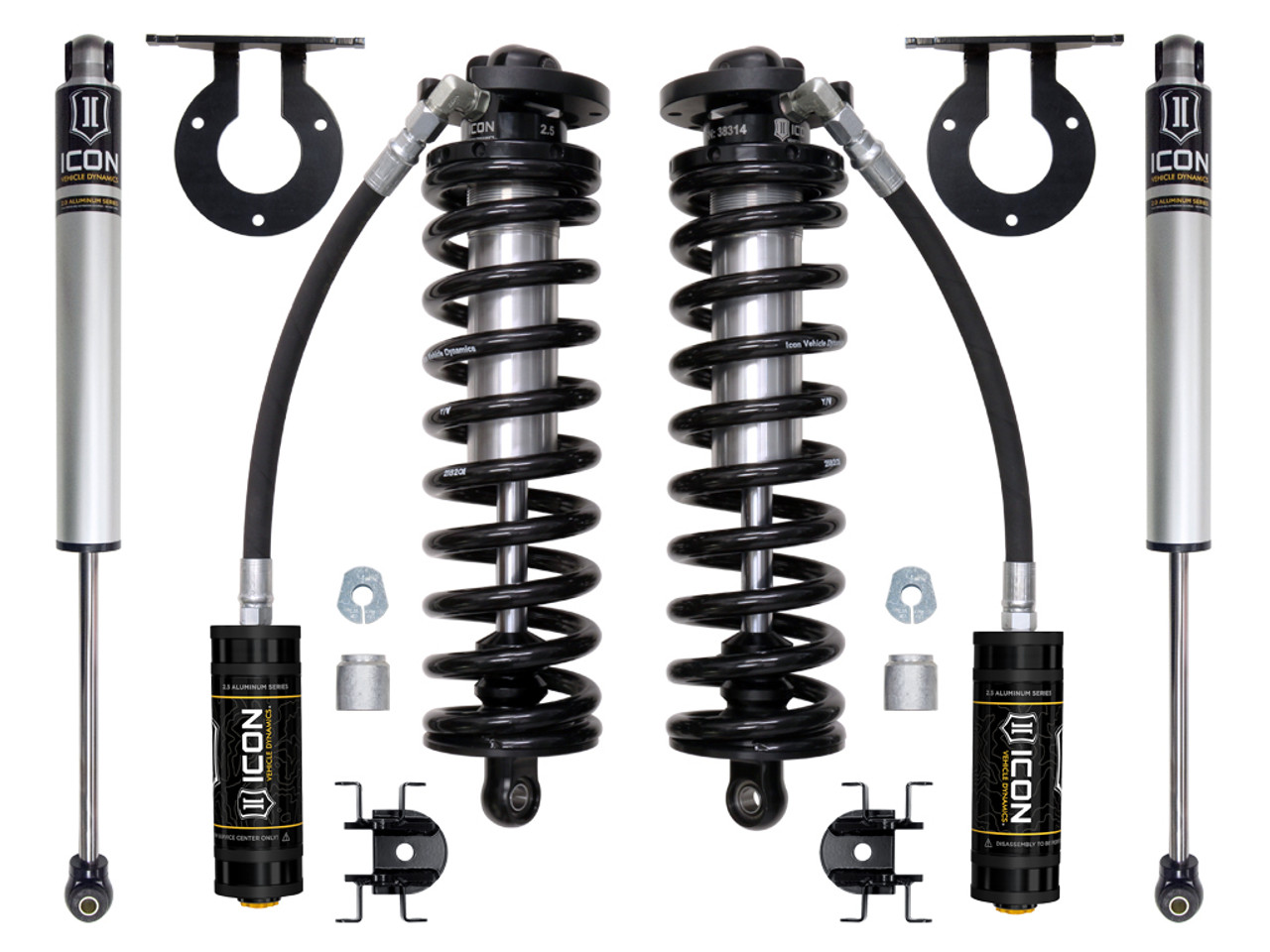 Icon Vehicle Dynamics | Stage 1 Coilover Conversion System, 2.5-3" Lift | (17-23) Super Duty F-250/F-350, 4WD | K63141