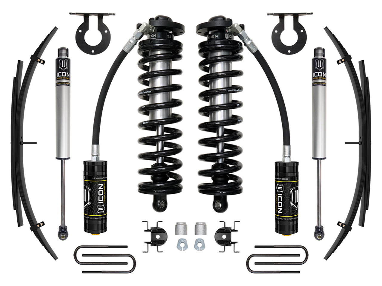 Icon Vehicle Dynamics | Stage 1 Coilover System w/ Expansion Packs, 2.5-3" Lift | (17-23) Super Duty F-250/F-350, 4WD | K63141L