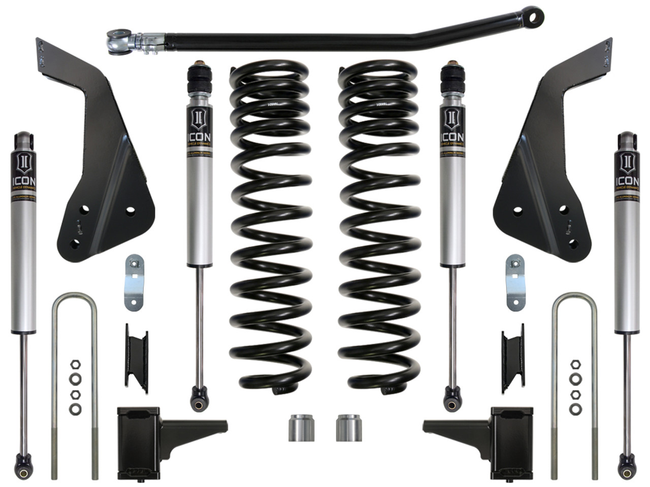 Icon Vehicle Dynamics | Stage 1 Suspension System, 4.5" Lift | (08-10) Super Duty F-250/F-350 | K64550