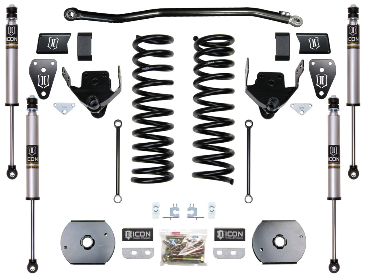 Icon Vehicle Dynamics | Stage 1 Suspension System, 4.5" Lift | (14-18) Ram 2500, 2WD | K214521