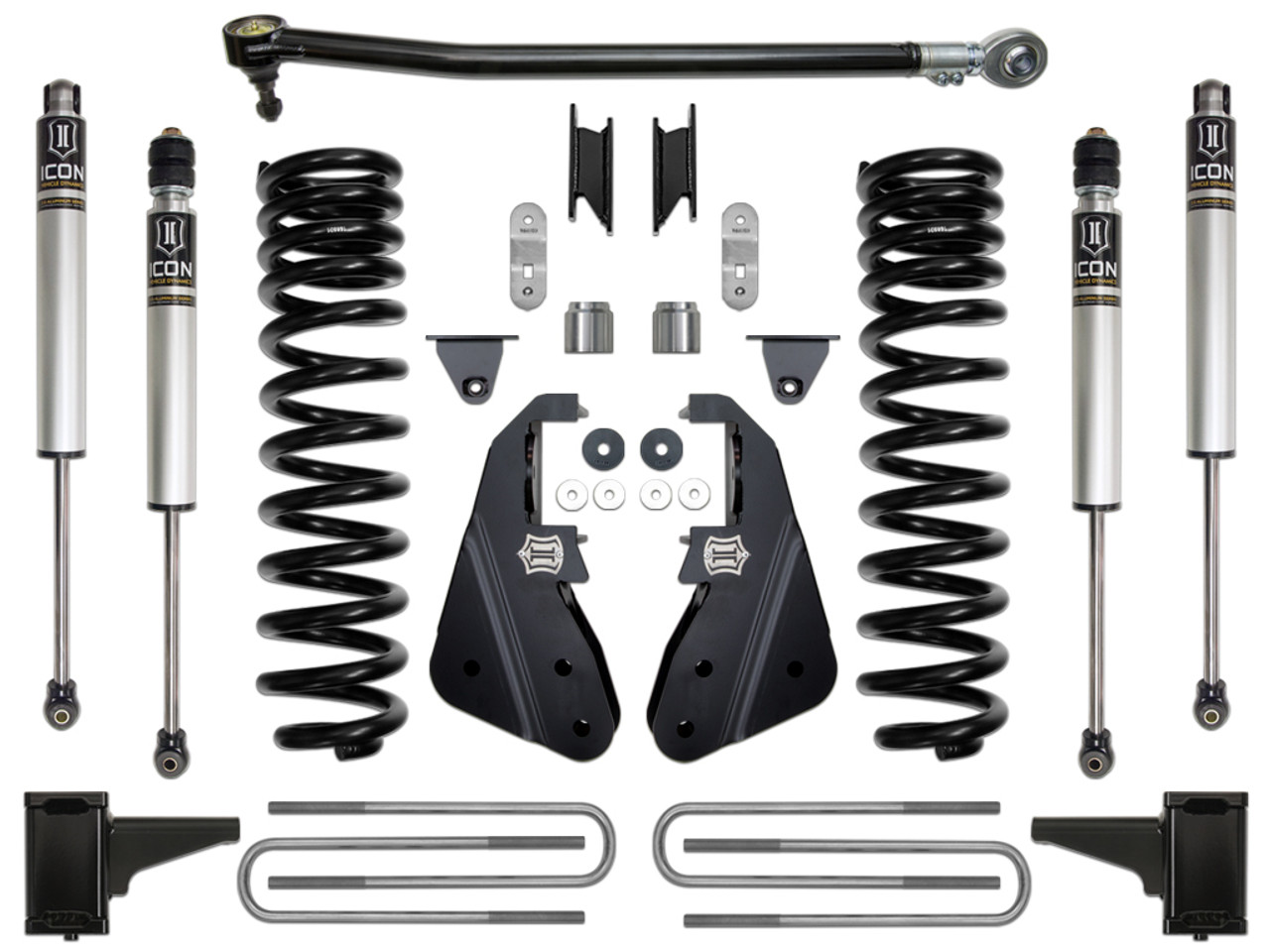 Icon Vehicle Dynamics | Stage 1 Suspension System, 4.5" Lift | (17-19) Super Duty F-250/F-350 | K64511