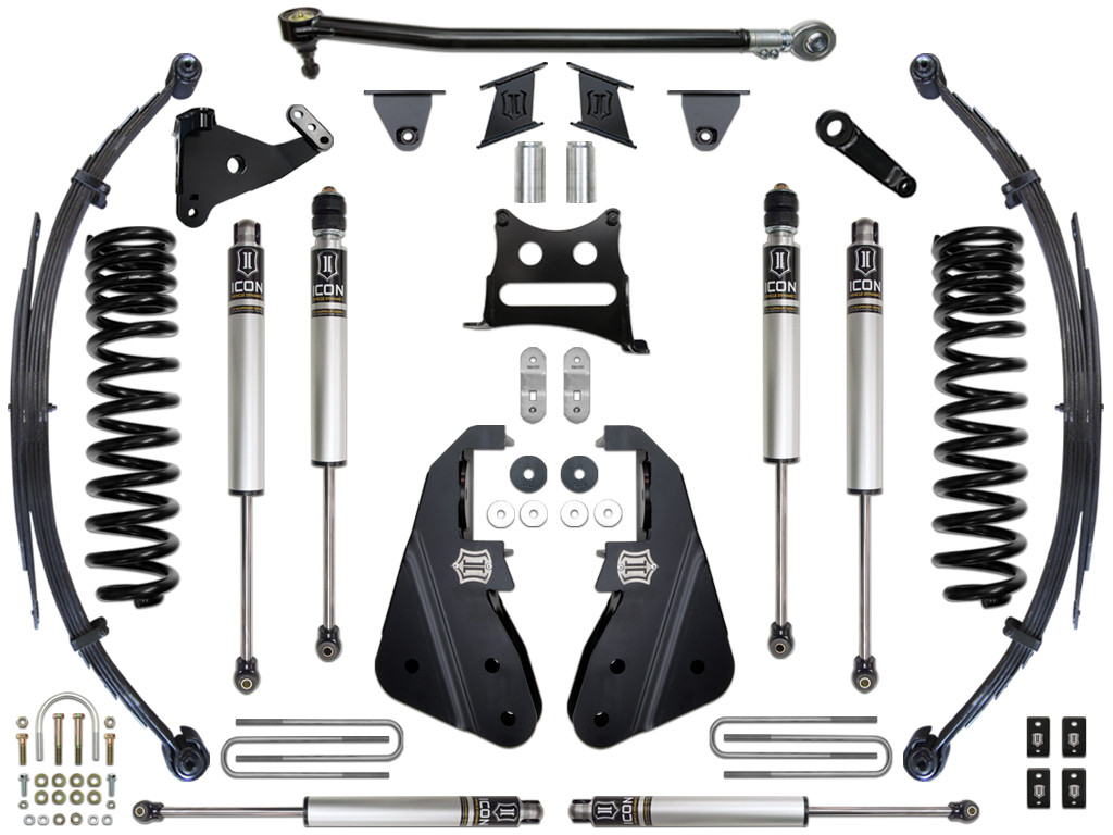 Icon Vehicle Dynamics | Stage 1 Suspension System, 7" Lift | (17-22) Super Duty F-250/F-350 | K67111