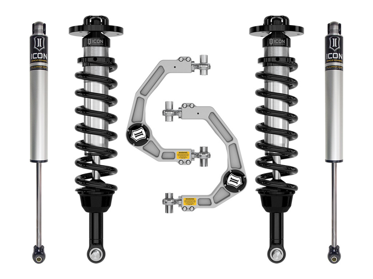 Icon Vehicle Dynamics | Stage 1 Suspension System, Billet UCA, 2.75-3.5" Lift | (21-23) F-150, 4WD | K93131