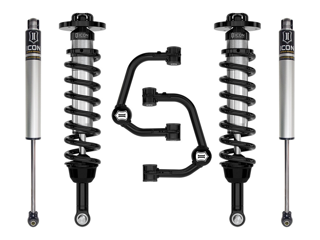 Icon Vehicle Dynamics | Stage 1 Suspension System, Tubular UCA, 2.75-3.5" Lift | (21-23) F-150, 4WD | K93131T