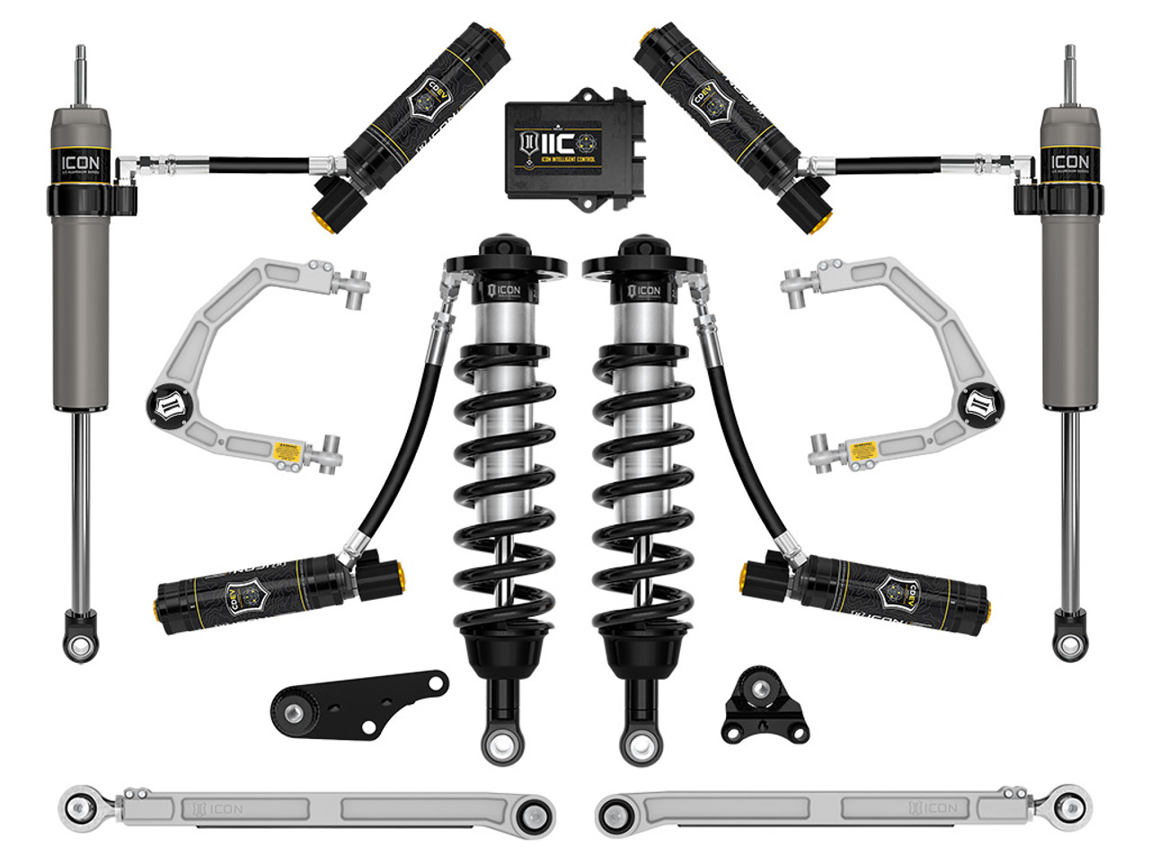 Icon Vehicle Dynamics | Stage 10 Suspension System, Billet UCA, 1.25-3" Lift | (24-24) Tacoma | K53300