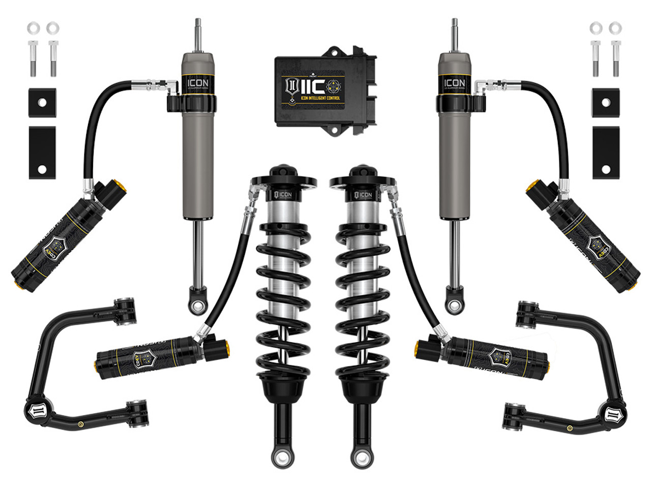 Icon Vehicle Dynamics | Stage 12, 2.5 Suspension System, Tubular, 2-3.5" Lift | (22-24) Tundra | K53202T