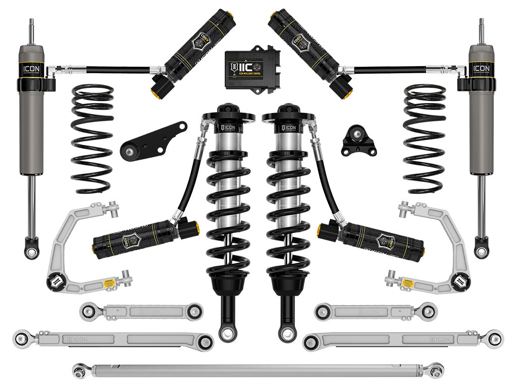 Icon Vehicle Dynamics | Stage 13 Suspension System, Billet UCA, 1.25-3" Lift | (24-24) Tacoma | K53303