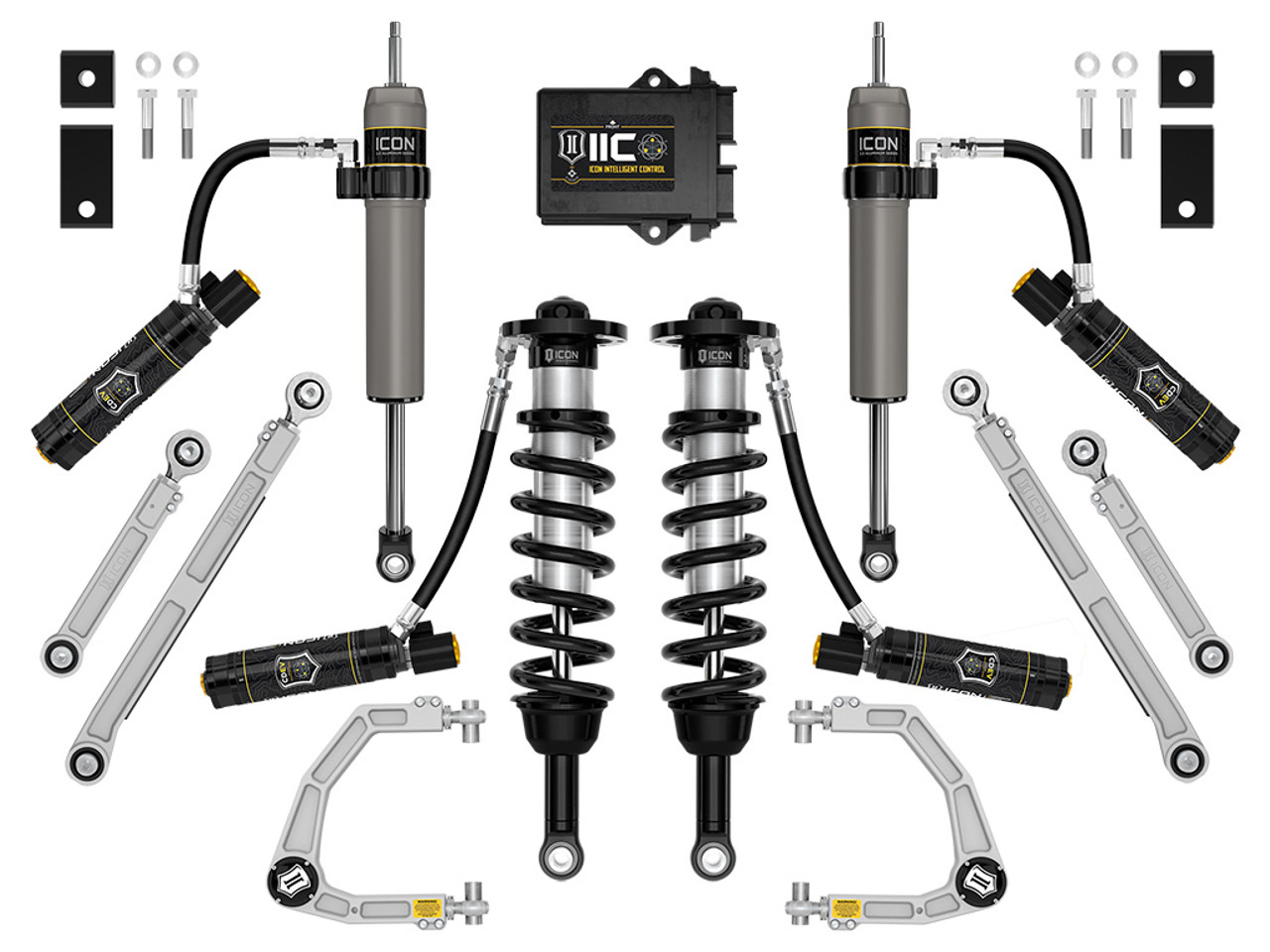 Icon Vehicle Dynamics | Stage 13, 2.5 Suspension System, Billet, 1.25-3.5" Lift | (22-24) Tundra | K53203