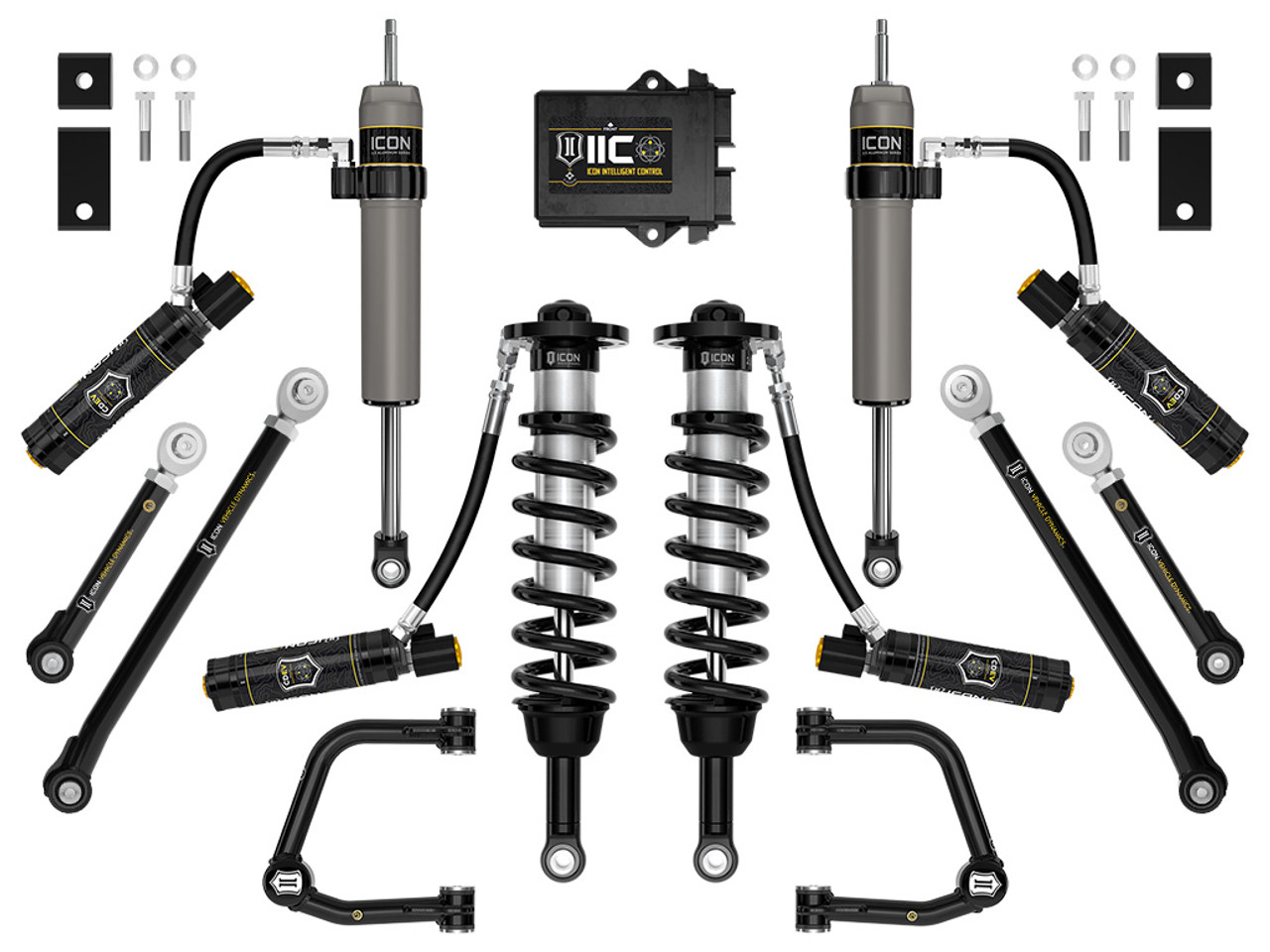 Icon Vehicle Dynamics | Stage 13, 2.5 Suspension System, Tubular, 2-3.5" Lift | (22-24) Tundra | K53203T