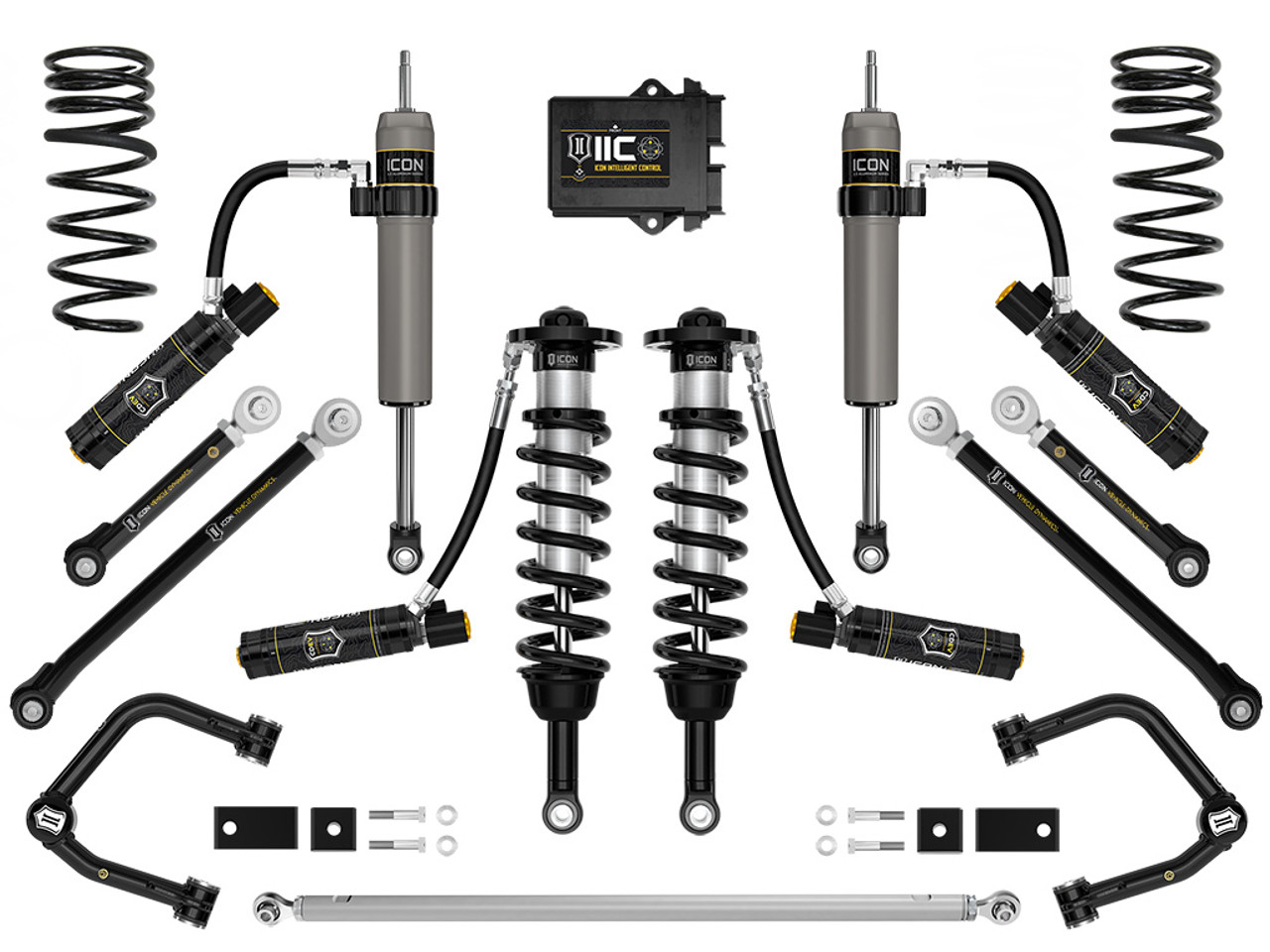 Icon Vehicle Dynamics | Stage 14 (TRD), 2.5 Suspension System, Tubular, 2-3.5" Lift | (22-24) Tundra | K53204TS