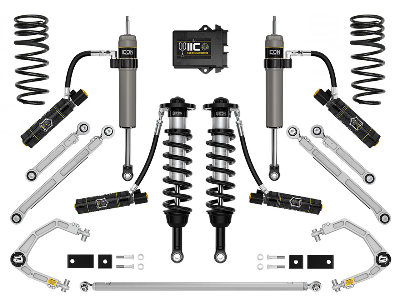 Icon Vehicle Dynamics | Stage 14, 2.5 Suspension System, Billet, 1.25-3.5" Lift | (22-24) Tundra | K53204