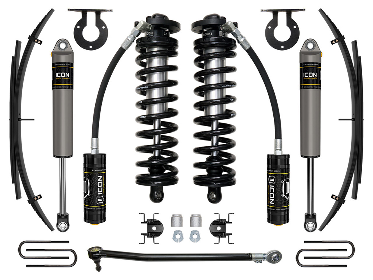 Icon Vehicle Dynamics | Stage 2 Coilover System w/ Expansion Packs, 2.5-3" Lift | (17-23) Super Duty F-250/F-350, 4WD | K63142L