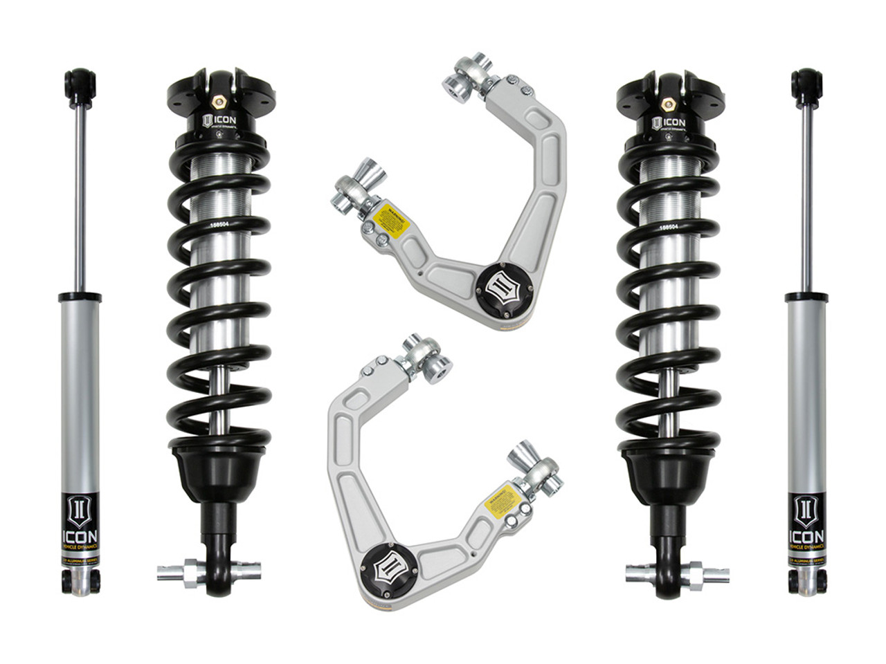 Icon Vehicle Dynamics | Stage 2 Susp Sys, Billet UCA Steel Knuckle, 0-3.5" Lift | (20-23) Ranger | K93202S