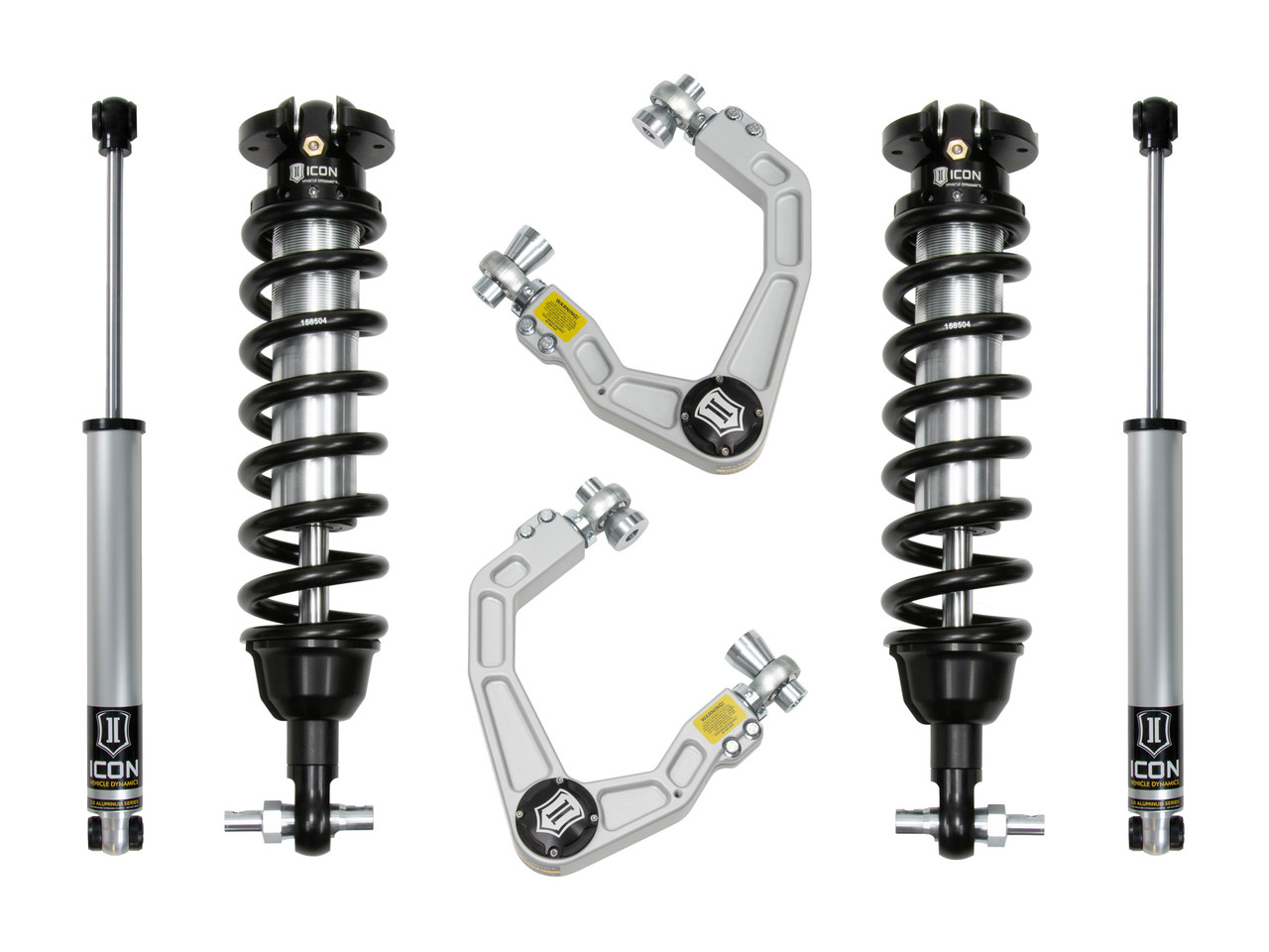 Icon Vehicle Dynamics | Stage 2 Susp System, Billet UCA Al Knuckle, 0-3.5" Lift | (19-21) Ranger | K93202A