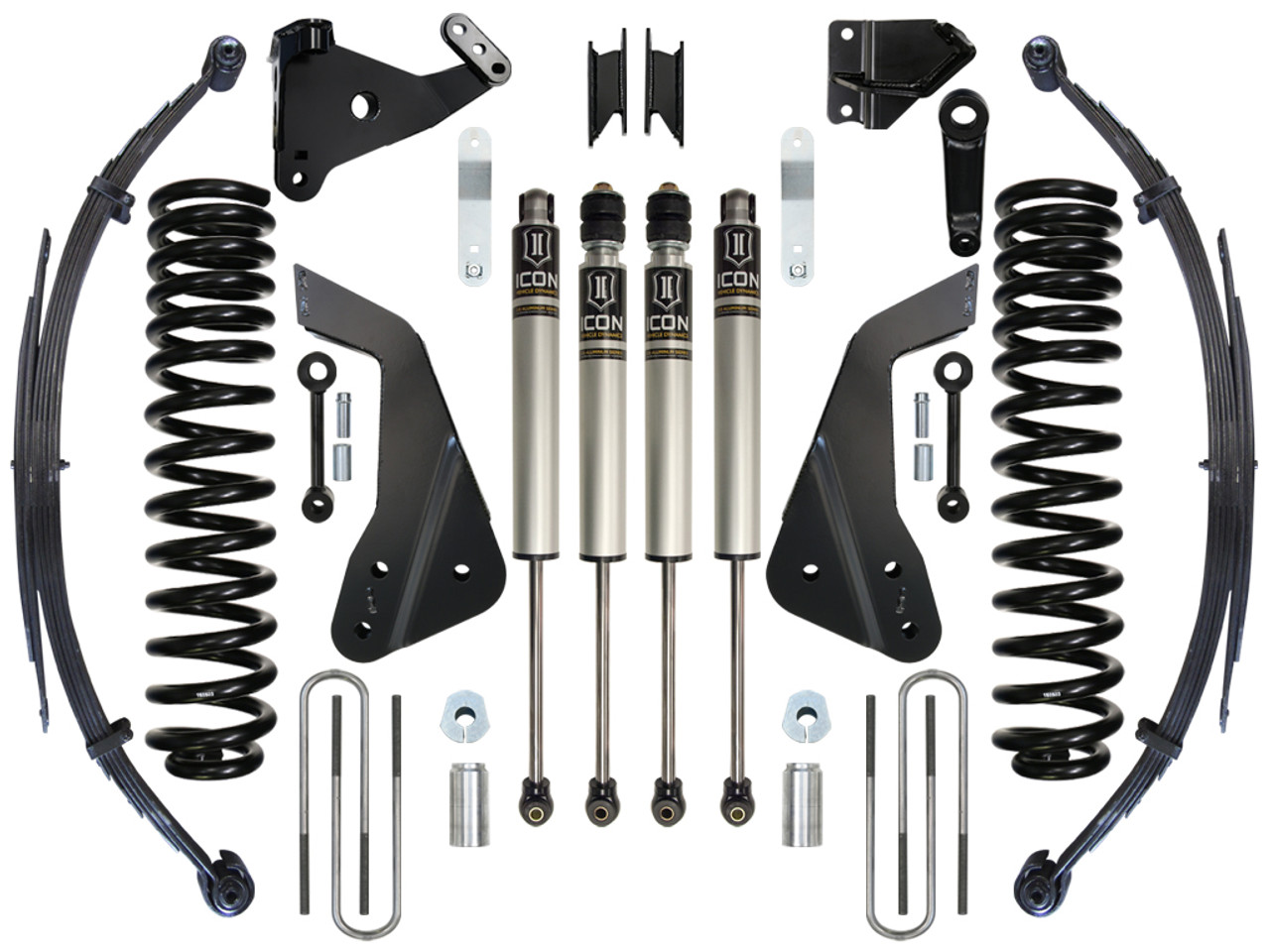 Icon Vehicle Dynamics | Stage 2 Suspension System, 7" Lift | (08-10) Super Duty F-250/F-350 | K67201