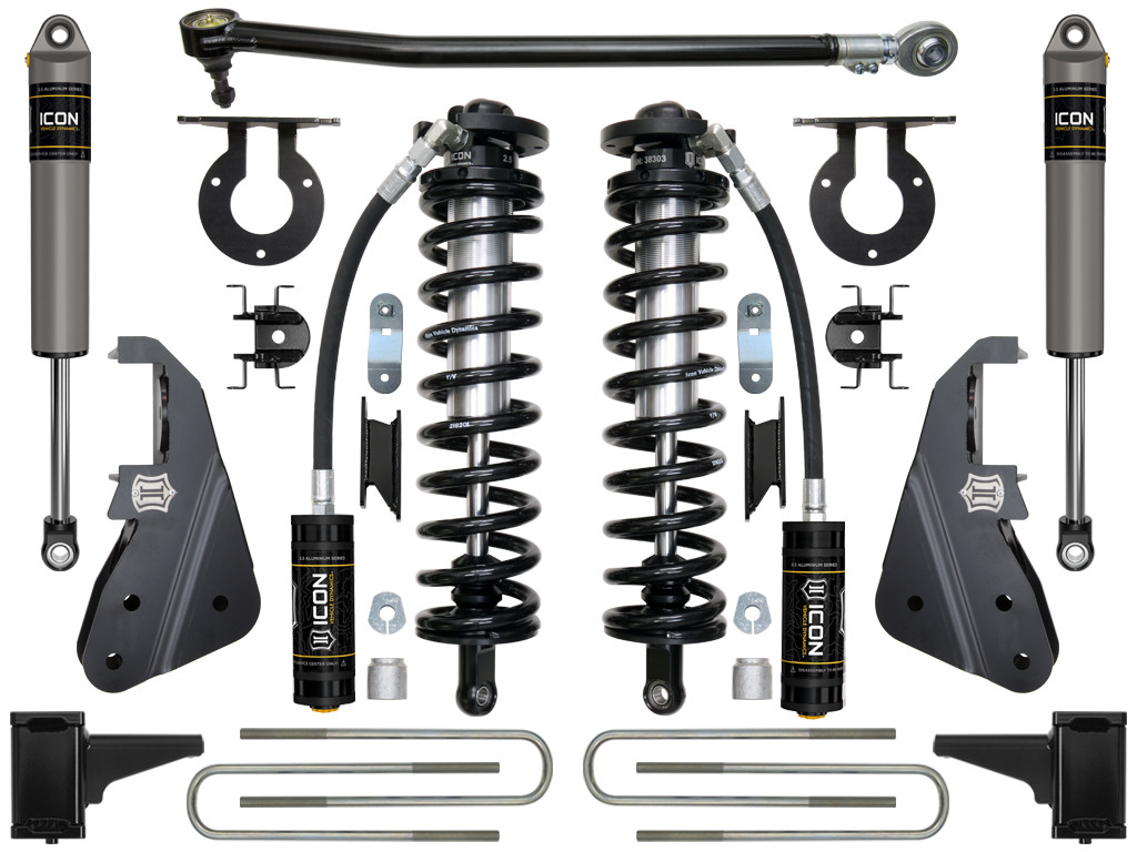 Icon Vehicle Dynamics | Stage 2 Suspension System, 4-5.5" Lift | (17-22) Super Duty F-250/F-350 | K63152