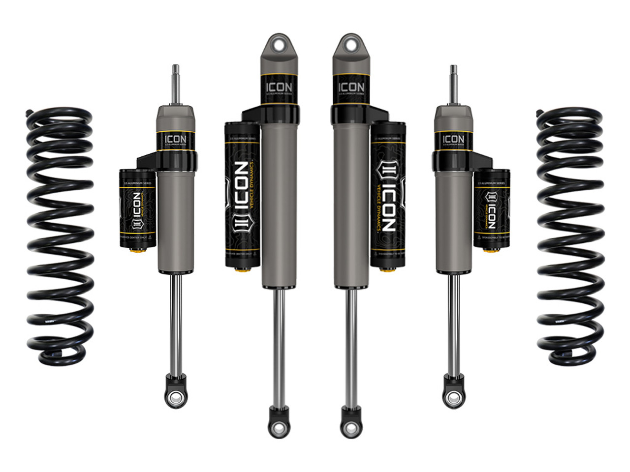 Icon Vehicle Dynamics | Stage 2 Suspension System, 2.5" Lift | (23-23) Super Duty F-250/F-350, 4WD, Gas | K62592