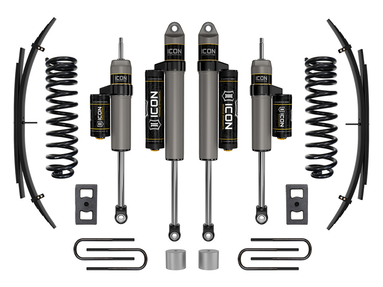 Icon Vehicle Dynamics | Stage 2 Suspension System w/ Expansion Packs, 2.5" Lift | (23-23) Super Duty F-250/F-350, 4WD, Gas | K62592L